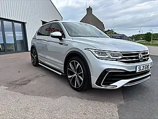 Used 2021 Volkswagen Tiguan R-Line Silver - Interior and Exterior details 2