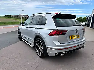 Used 2021 Volkswagen Tiguan R-Line Silver - Interior and Exterior details 5