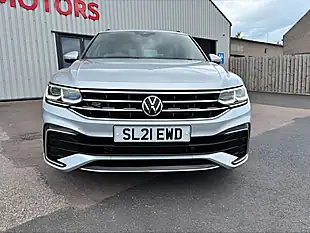 Used 2021 Volkswagen Tiguan R-Line Silver - Interior and Exterior details 7