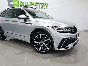 Used 2021 Volkswagen Tiguan R-Line Silver - Interior and Exterior details 14