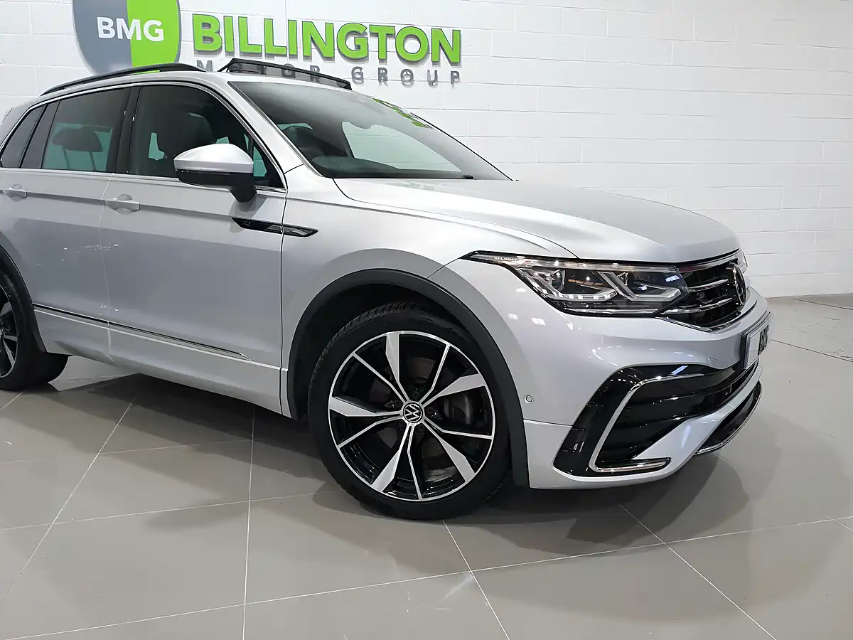 Used 2021 Volkswagen Tiguan R-Line Silver - Interior and Exterior details 14