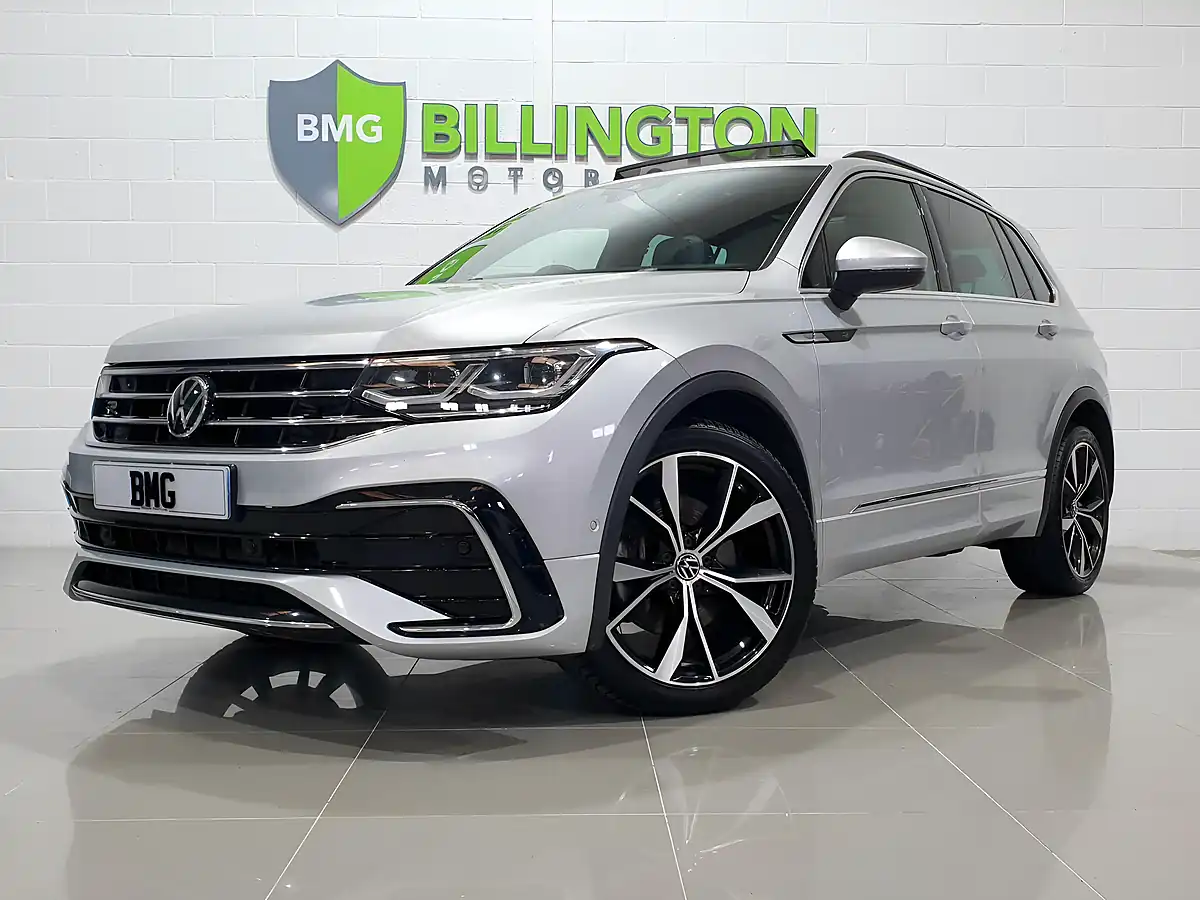 Used 2021 Volkswagen Tiguan R-Line Silver - Interior and Exterior details 3