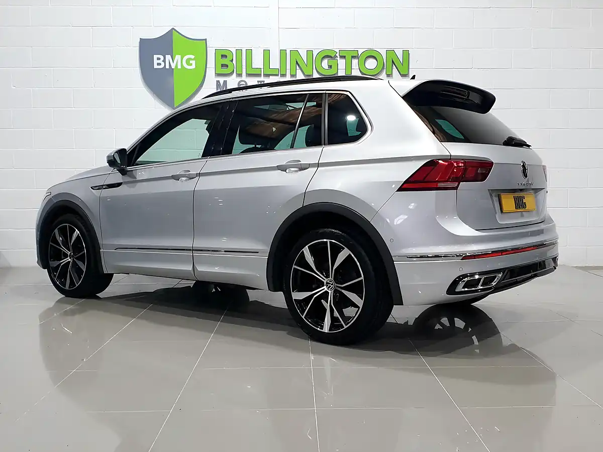 Used 2021 Volkswagen Tiguan R-Line Silver - Interior and Exterior details 5