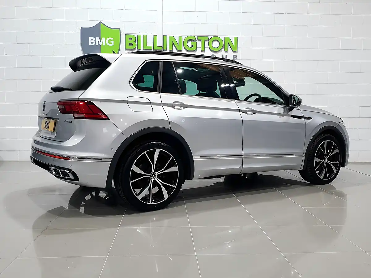 Used 2021 Volkswagen Tiguan R-Line Silver - Interior and Exterior details 7
