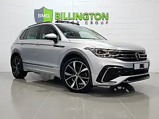 Used 2021 Volkswagen Tiguan R-Line Silver - Interior and Exterior details 9