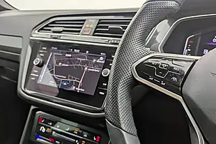 Used 2021 Volkswagen Tiguan R-Line White - Interior and Exterior details 11