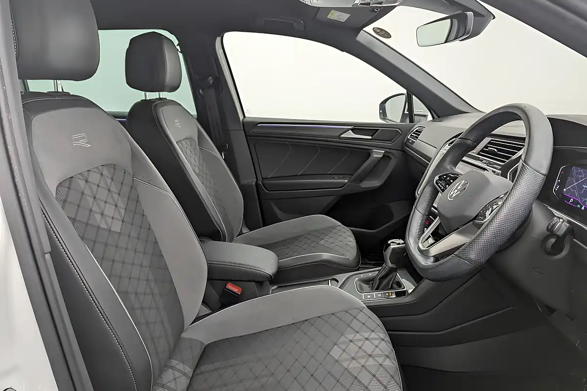 Used 2021 Volkswagen Tiguan R-Line White - Interior and Exterior details 2