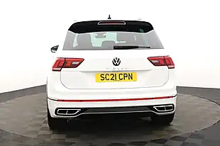Used 2021 Volkswagen Tiguan R-Line White - Interior and Exterior details 4