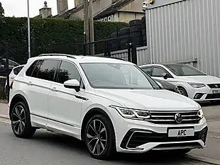 Used 2021 Volkswagen Tiguan R-Line White - Interior and Exterior details 13