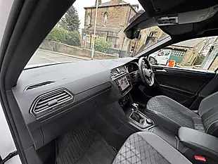 Used 2021 Volkswagen Tiguan R-Line White - Interior and Exterior details 18