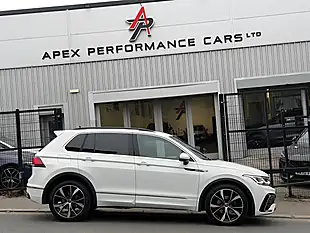 Used 2021 Volkswagen Tiguan R-Line White - Interior and Exterior details 7