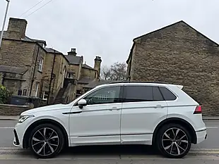 Used 2021 Volkswagen Tiguan R-Line White - Interior and Exterior details 8