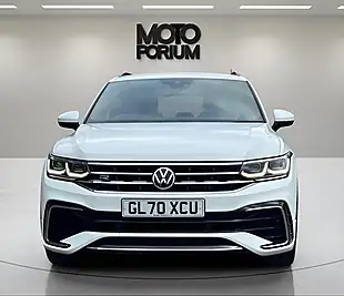Used 2021 Volkswagen Tiguan R-Line White - Interior and Exterior details 4