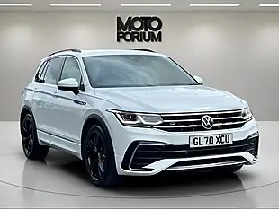 Used 2021 Volkswagen Tiguan R-Line White - Interior and Exterior details 9