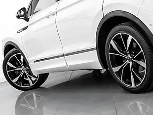 Used 2021 Volkswagen Tiguan R-Line White - Interior and Exterior details 12