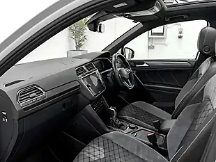 Used 2021 Volkswagen Tiguan R-Line White - Interior and Exterior details 18