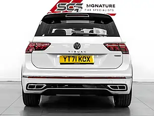 Used 2021 Volkswagen Tiguan R-Line White - Interior and Exterior details 7