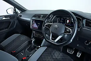 Used 2021 Volkswagen Tiguan R-Line White - Interior and Exterior details 2