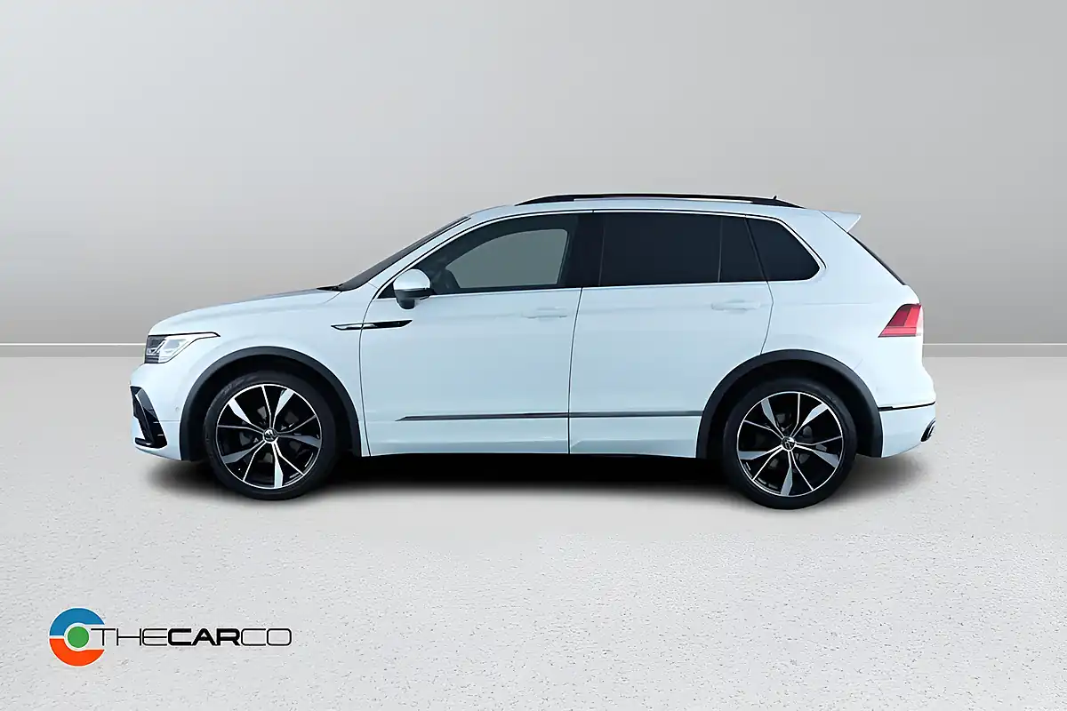 Used 2021 Volkswagen Tiguan R-Line White - Interior and Exterior details 5