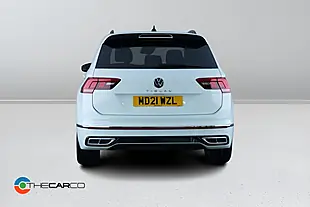 Used 2021 Volkswagen Tiguan R-Line White - Interior and Exterior details 7