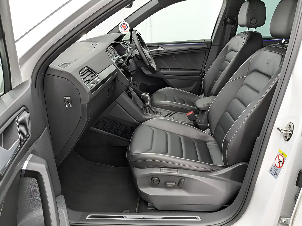 Used 2021 Volkswagen Tiguan R-Line White - Interior and Exterior details 16