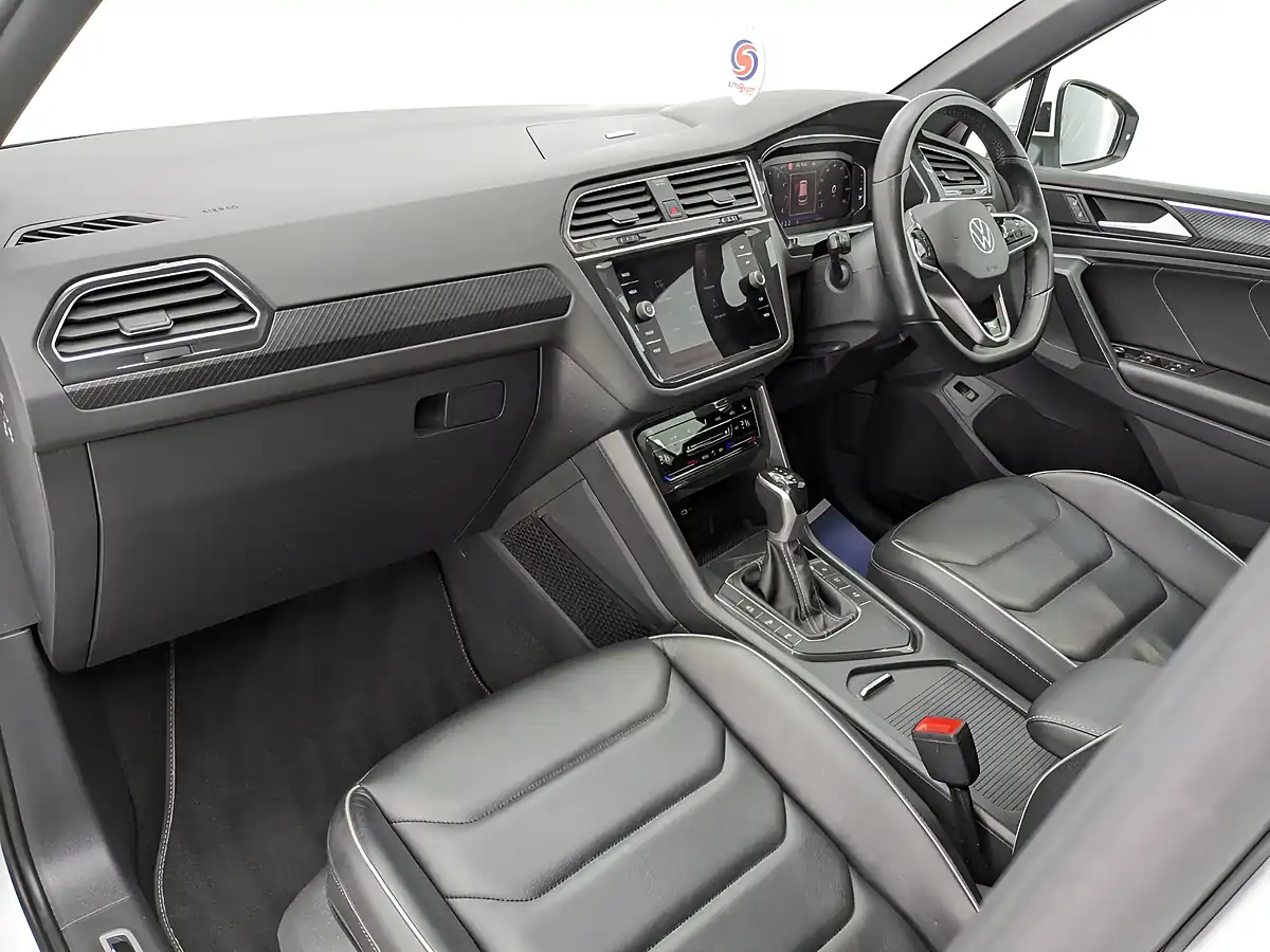 Used 2021 Volkswagen Tiguan R-Line White - Interior and Exterior details 17