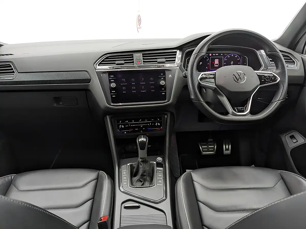 Used 2021 Volkswagen Tiguan R-Line White - Interior and Exterior details 19