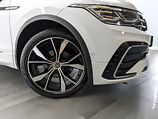Used 2021 Volkswagen Tiguan R-Line White - Interior and Exterior details 2