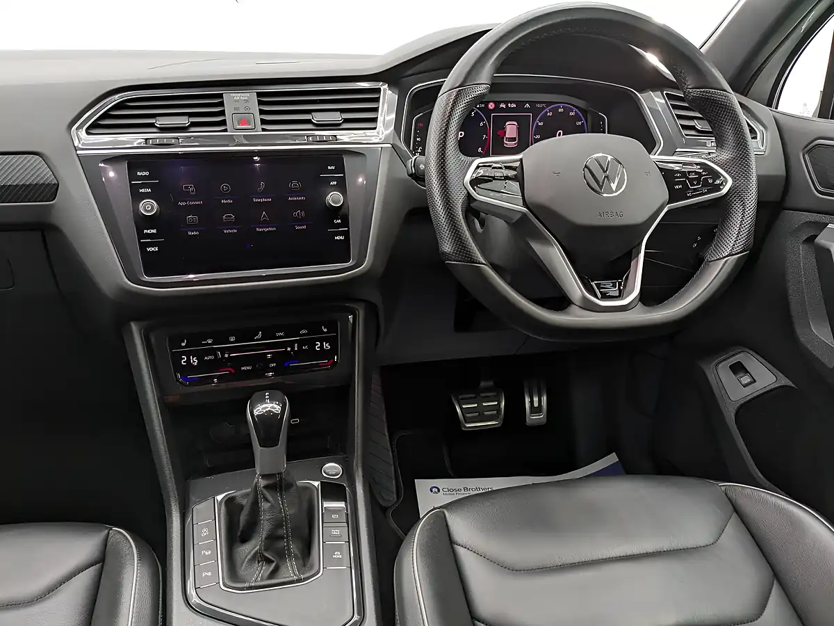 Used 2021 Volkswagen Tiguan R-Line White - Interior and Exterior details 20