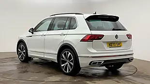 Used 2021 Volkswagen Tiguan R-Line White - Interior and Exterior details 2
