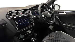 Used 2021 Volkswagen Tiguan R-Line White - Interior and Exterior details 7