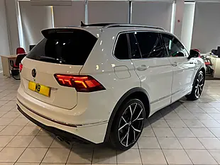 Used 2021 Volkswagen Tiguan R White - Interior and Exterior details 11