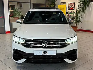 Used 2021 Volkswagen Tiguan R White - Interior and Exterior details 6