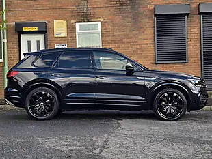 Used 2021 Volkswagen Touareg Black Edition Black - Interior and Exterior details 2