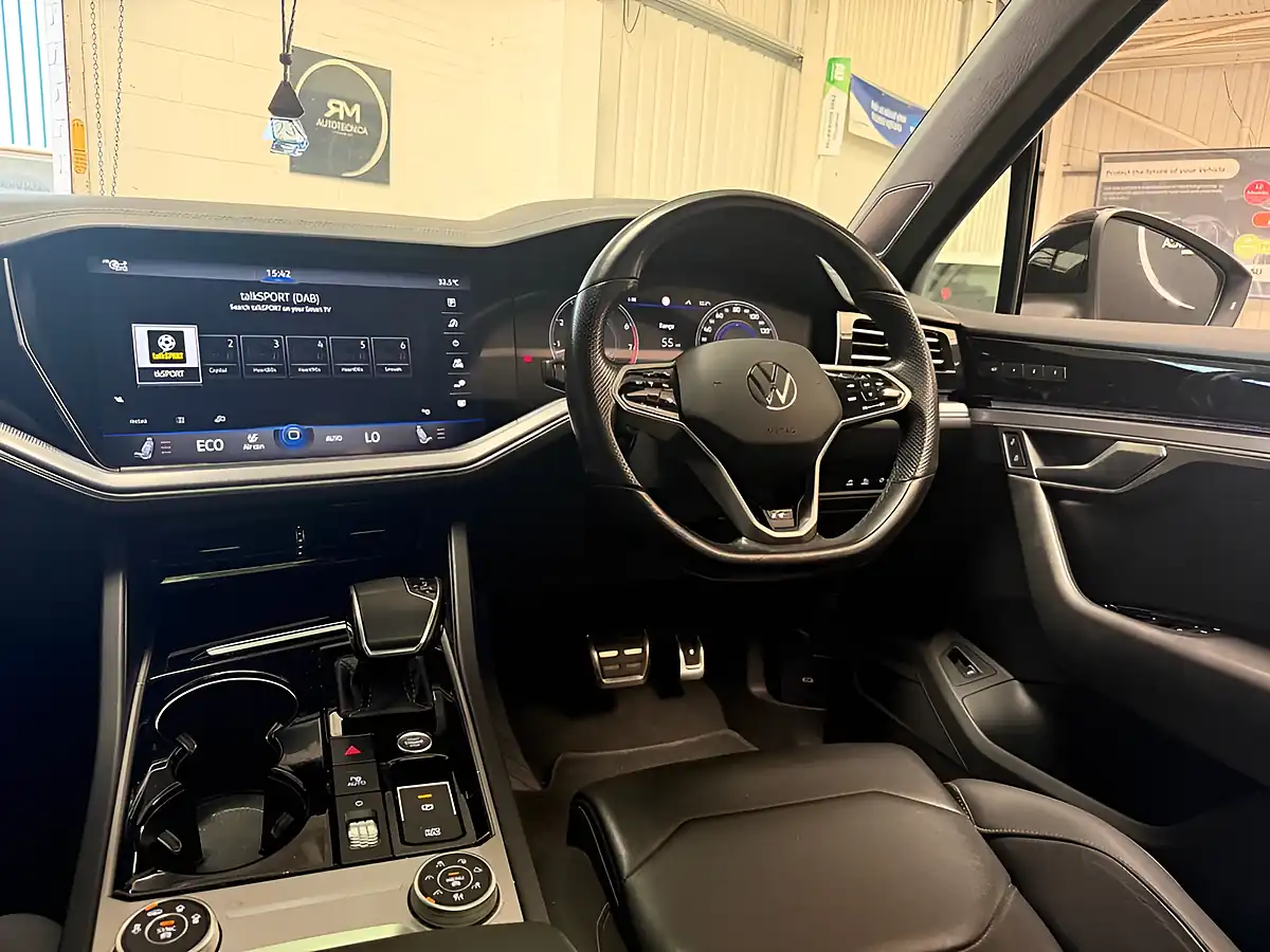 Used 2021 Volkswagen Touareg Black Edition R-Line Silicon Grey - Interior and Exterior details 20