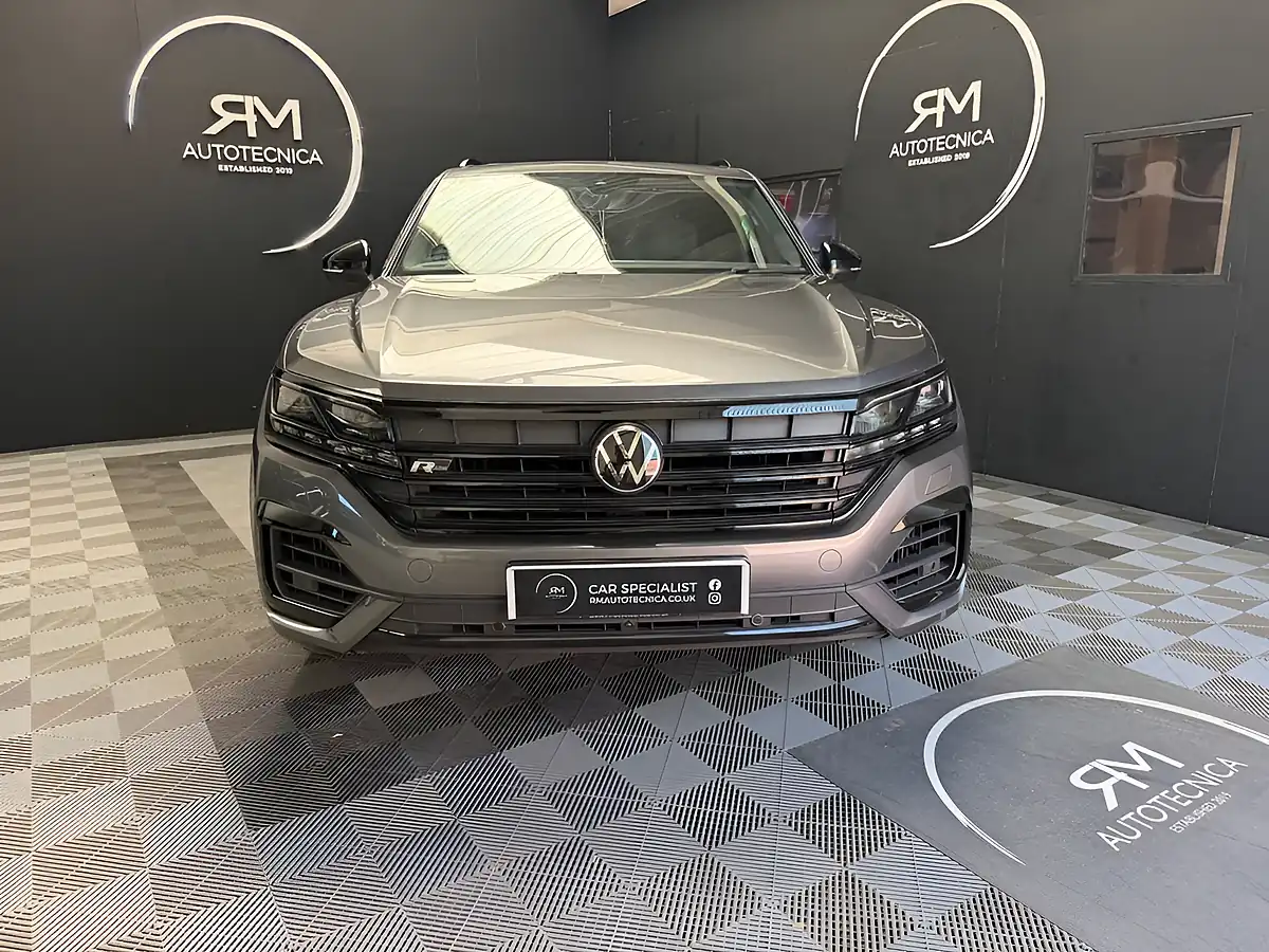 Used 2021 Volkswagen Touareg Black Edition R-Line Silicon Grey - Interior and Exterior details 3