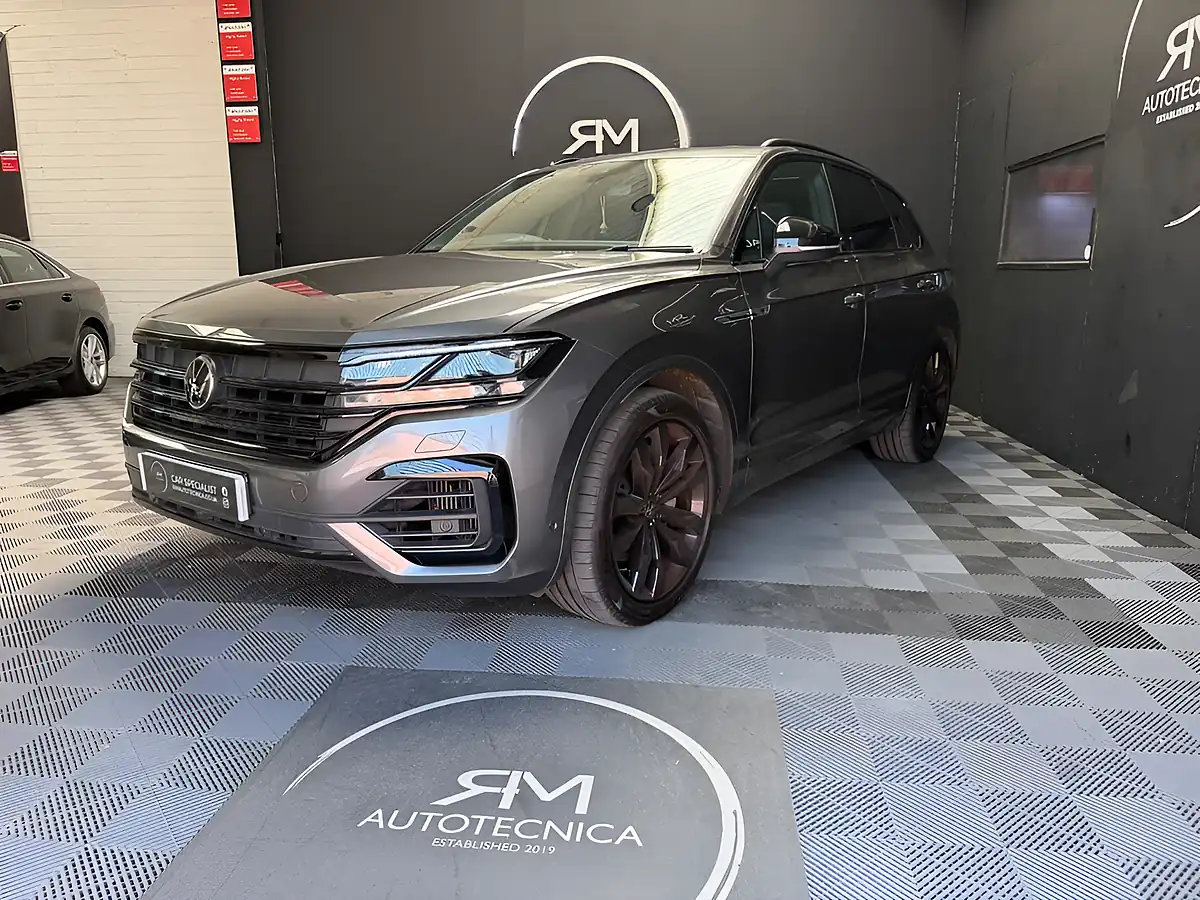 Used 2021 Volkswagen Touareg Black Edition R-Line Silicon Grey - Interior and Exterior details 4