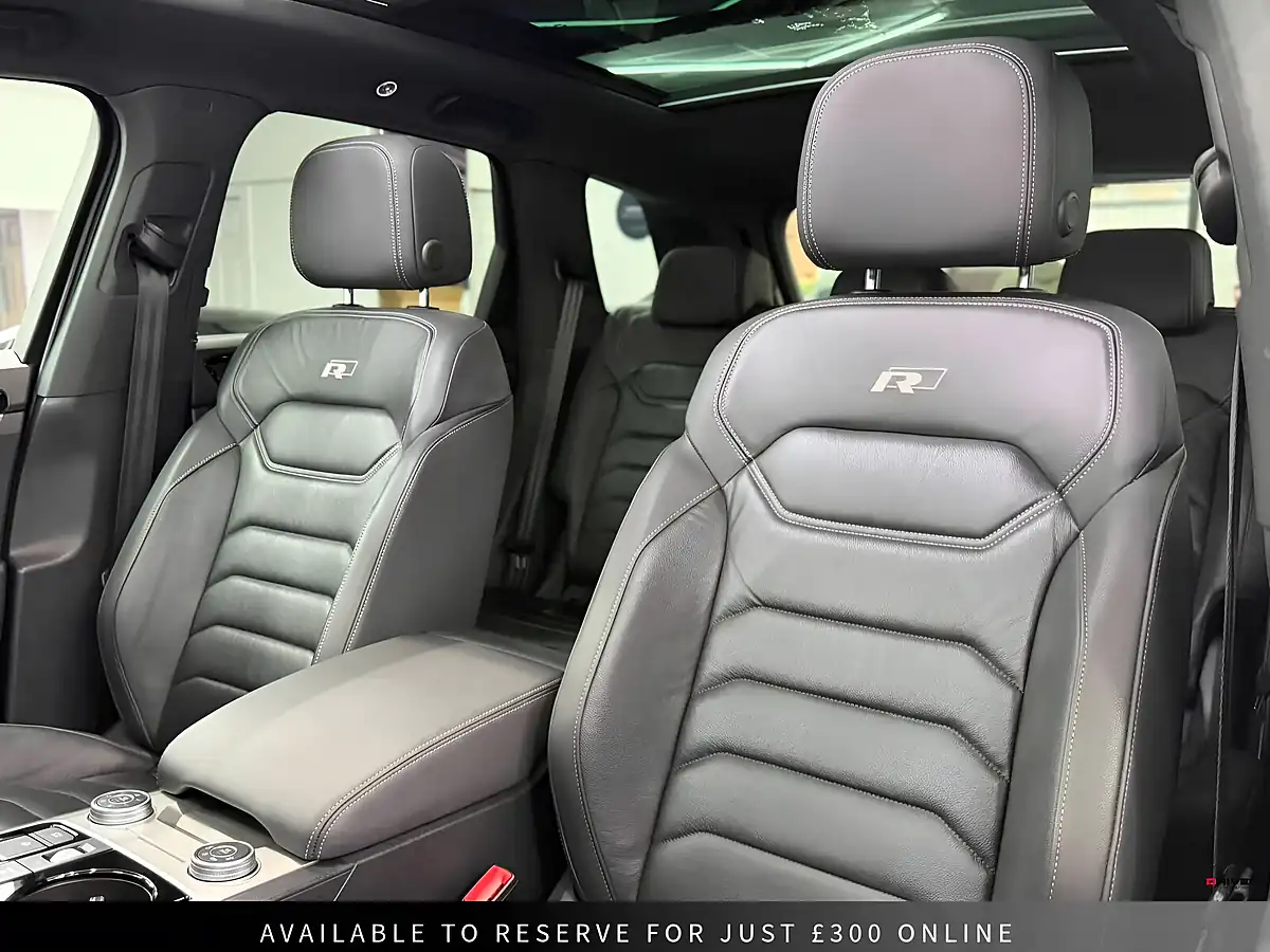 Used 2021 Volkswagen Touareg Black Edition White - Interior and Exterior details 17
