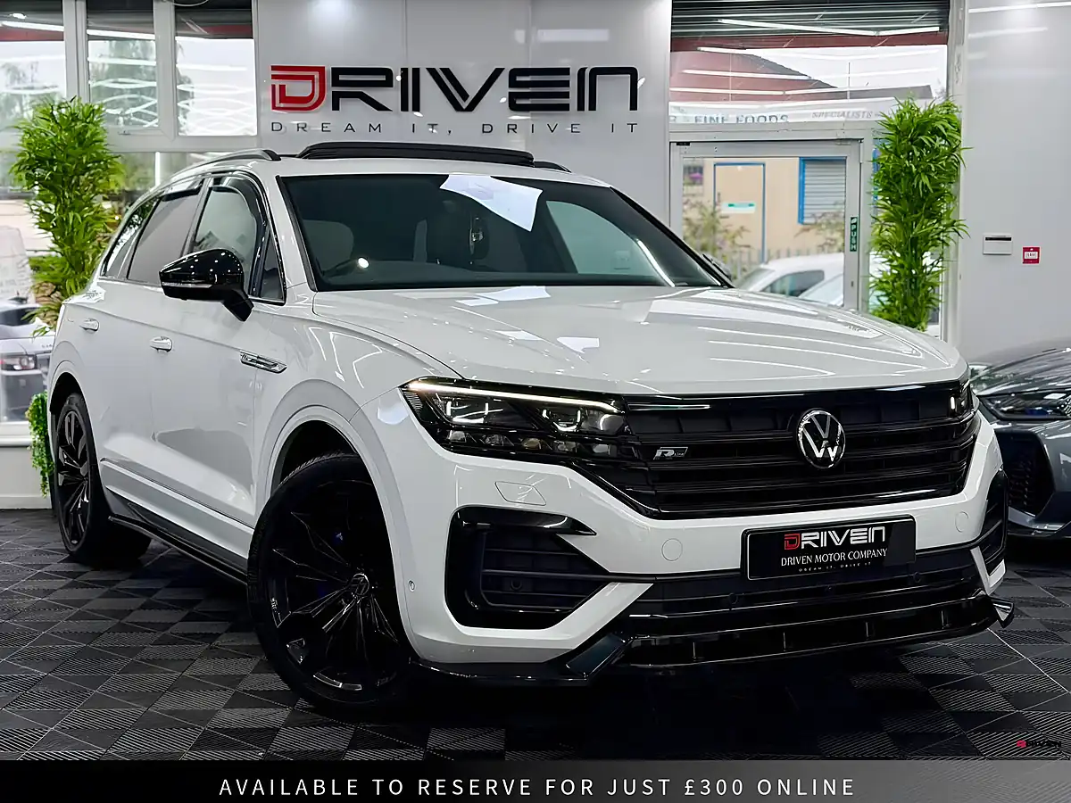 Used 2021 Volkswagen Touareg Black Edition White - Interior and Exterior details 2
