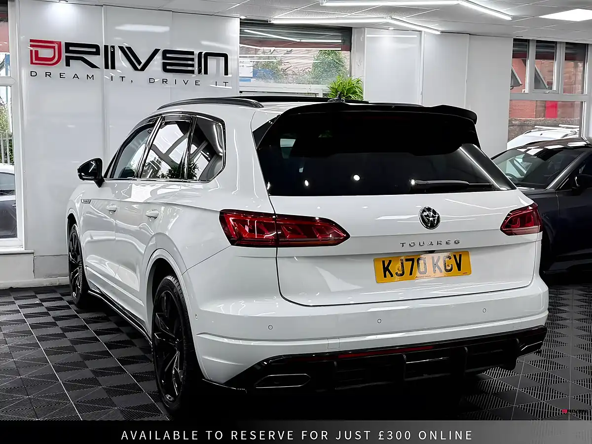 Used 2021 Volkswagen Touareg Black Edition White - Interior and Exterior details 3