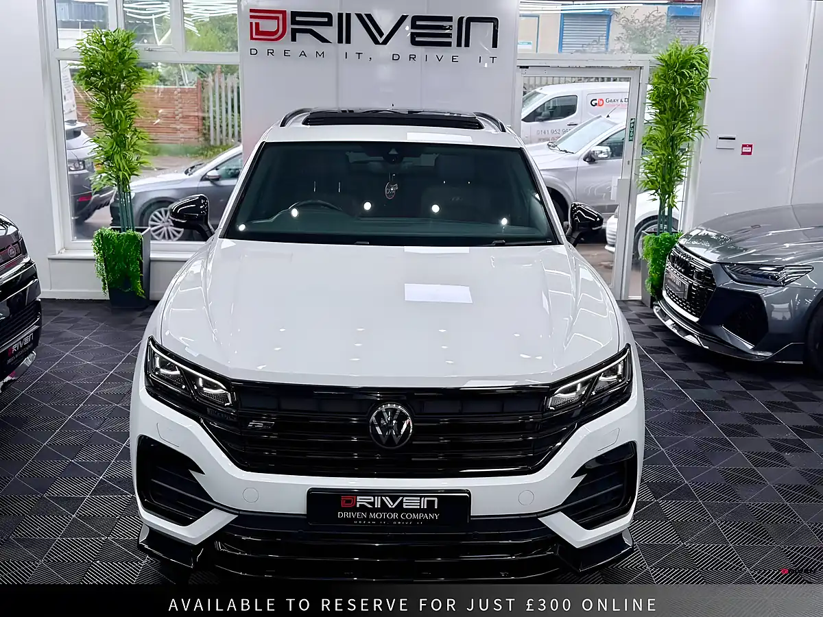 Used 2021 Volkswagen Touareg Black Edition White - Interior and Exterior details 4