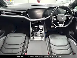 Used 2021 Volkswagen Touareg Black Edition White - Interior and Exterior details 6