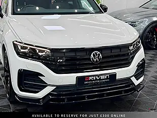 Used 2021 Volkswagen Touareg Black Edition White - Interior and Exterior details 7