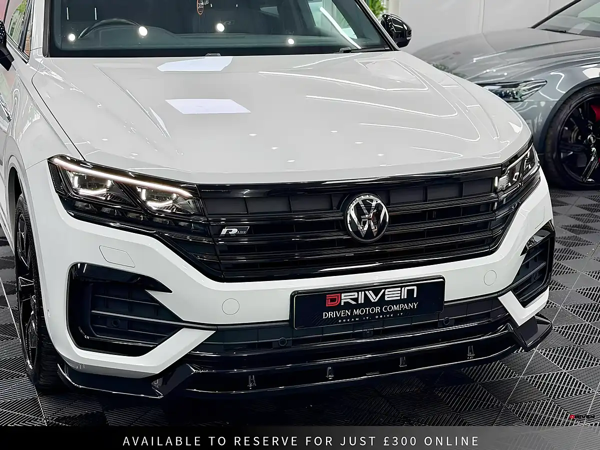 Used 2021 Volkswagen Touareg Black Edition White - Interior and Exterior details 7