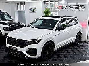 Used 2021 Volkswagen Touareg Black Edition White - Interior and Exterior details 8