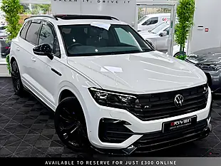 Used 2021 Volkswagen Touareg Black Edition White - Interior and Exterior details 9