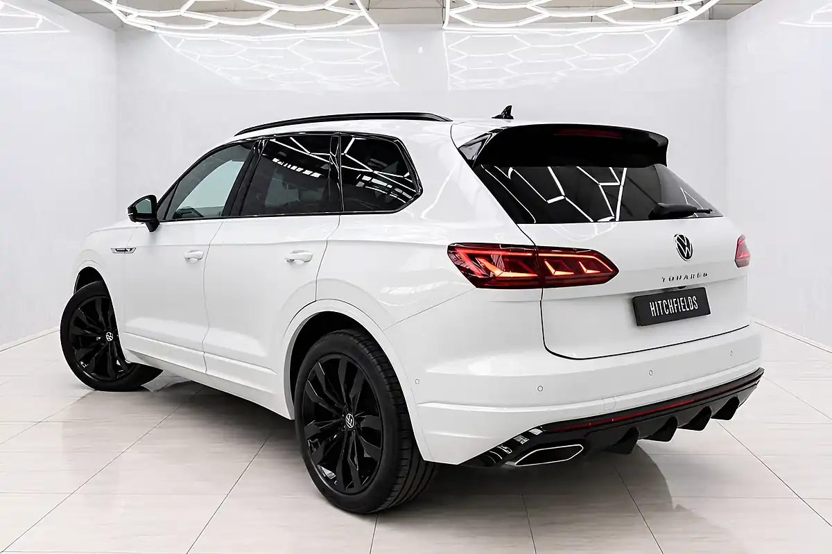 Used 2021 Volkswagen Touareg Black Edition White - Interior and Exterior details 12