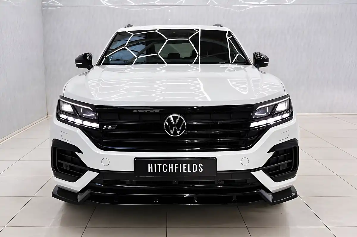 Used 2021 Volkswagen Touareg Black Edition White - Interior and Exterior details 4