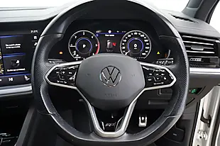 Used 2021 Volkswagen Touareg Black Edition White - Interior and Exterior details 8