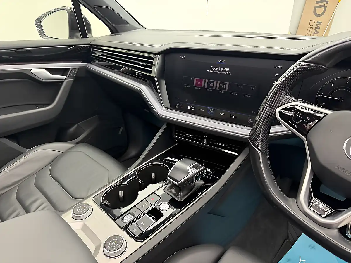 Used 2021 Volkswagen Touareg Black Edition White - Interior and Exterior details 10